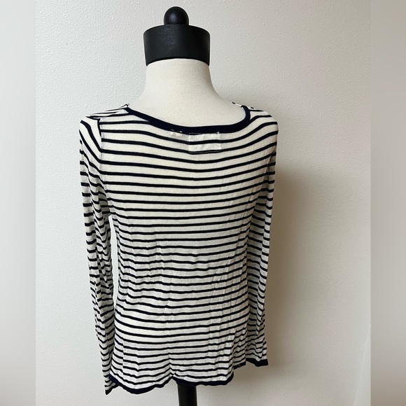 Field Flower Striped Sweater women’s size M - Picture 2 of 3